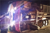 Nelyady: Over 10 passengers injured as private bus overturns